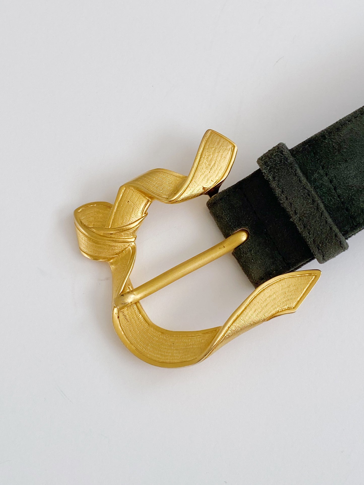 Vintage Esacada Wide Suede Belt