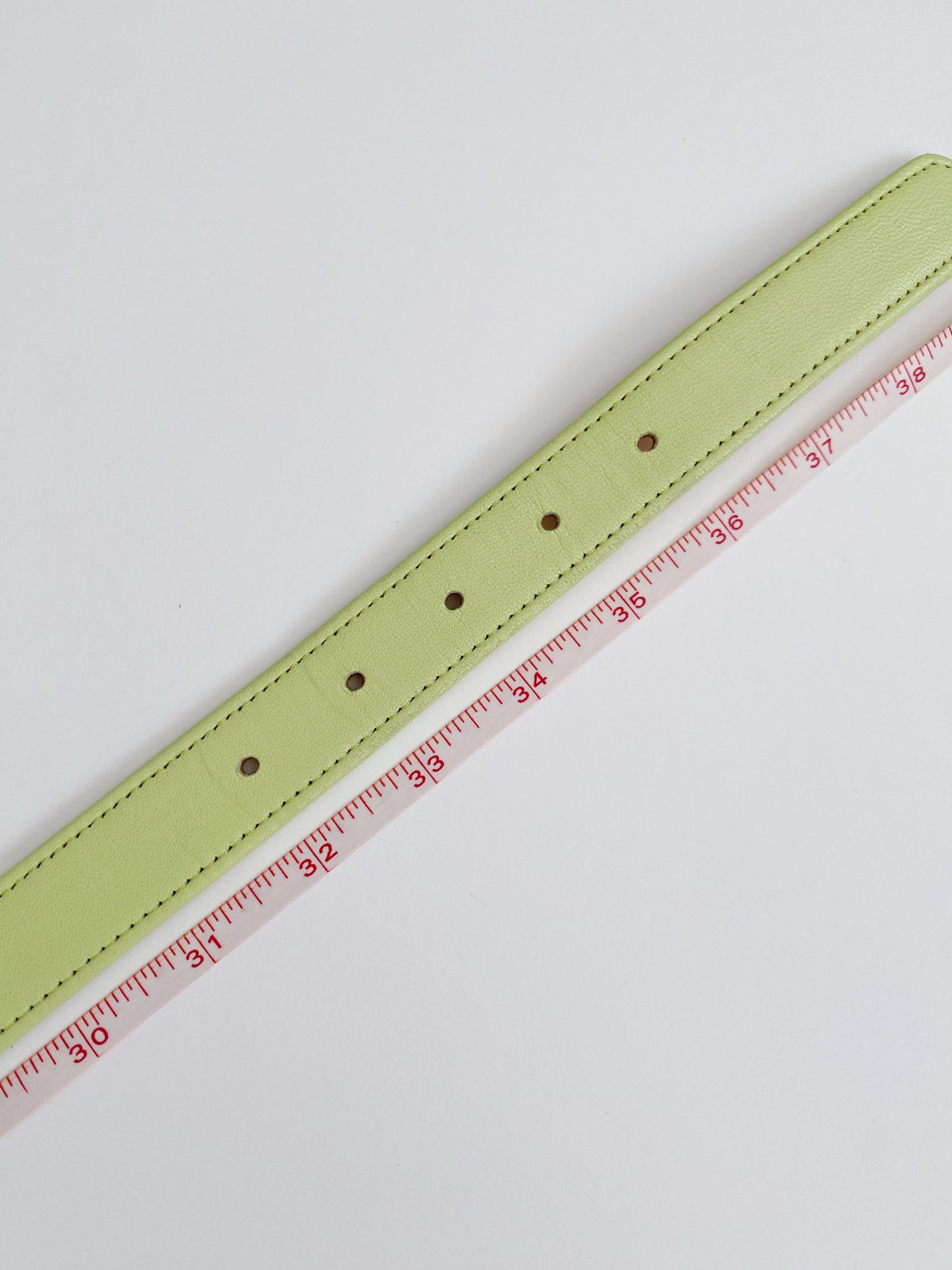 Vintage Carlisle Lime Green Western Belt