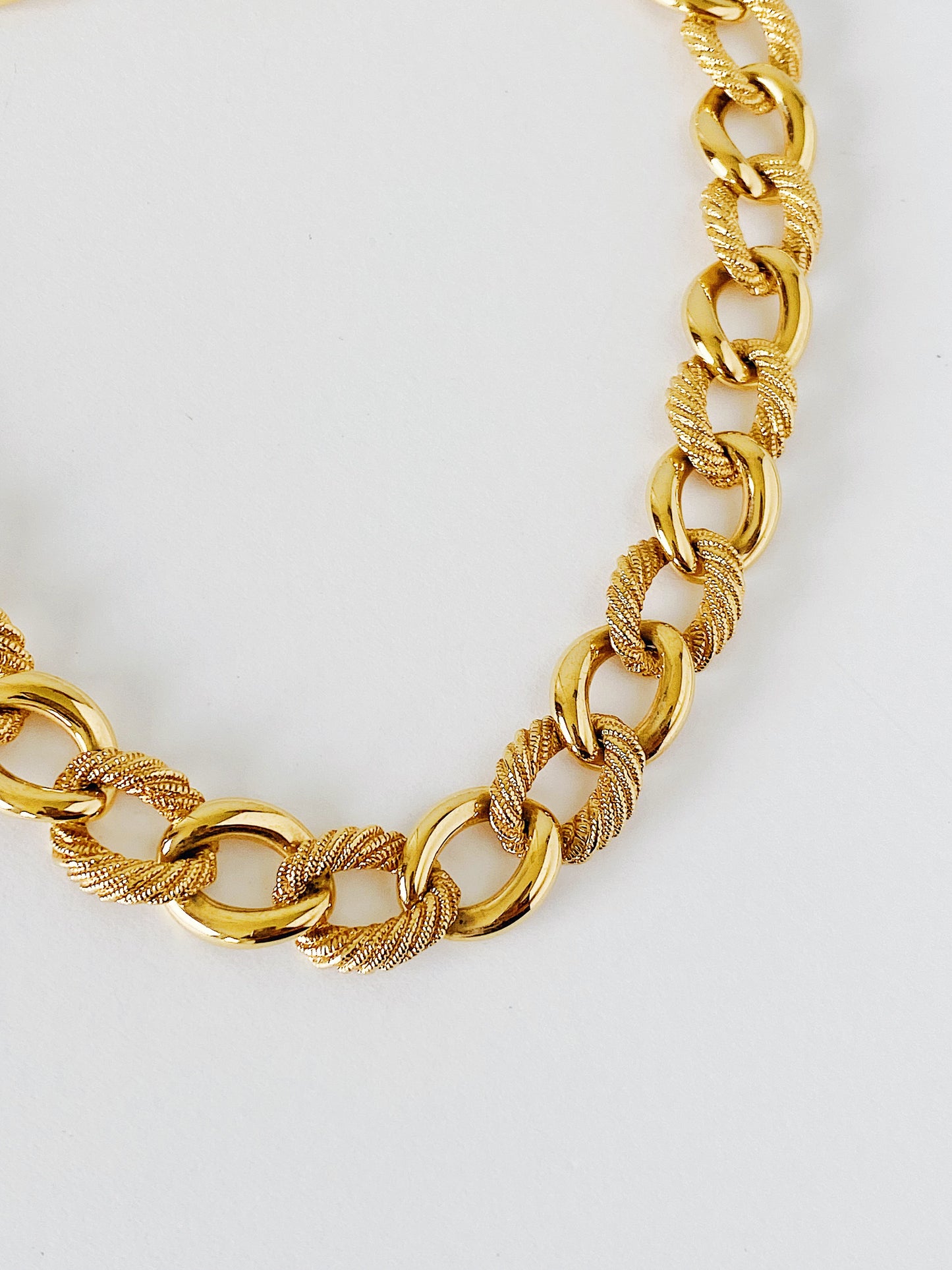 Vintage Napier Love Knot Chain Necklace