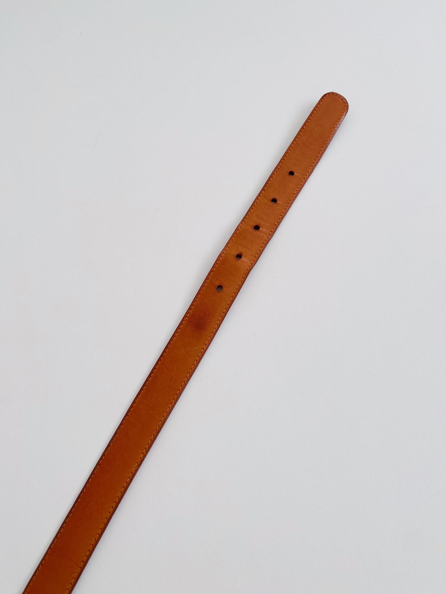 Vintage Coach British Tan Belt
