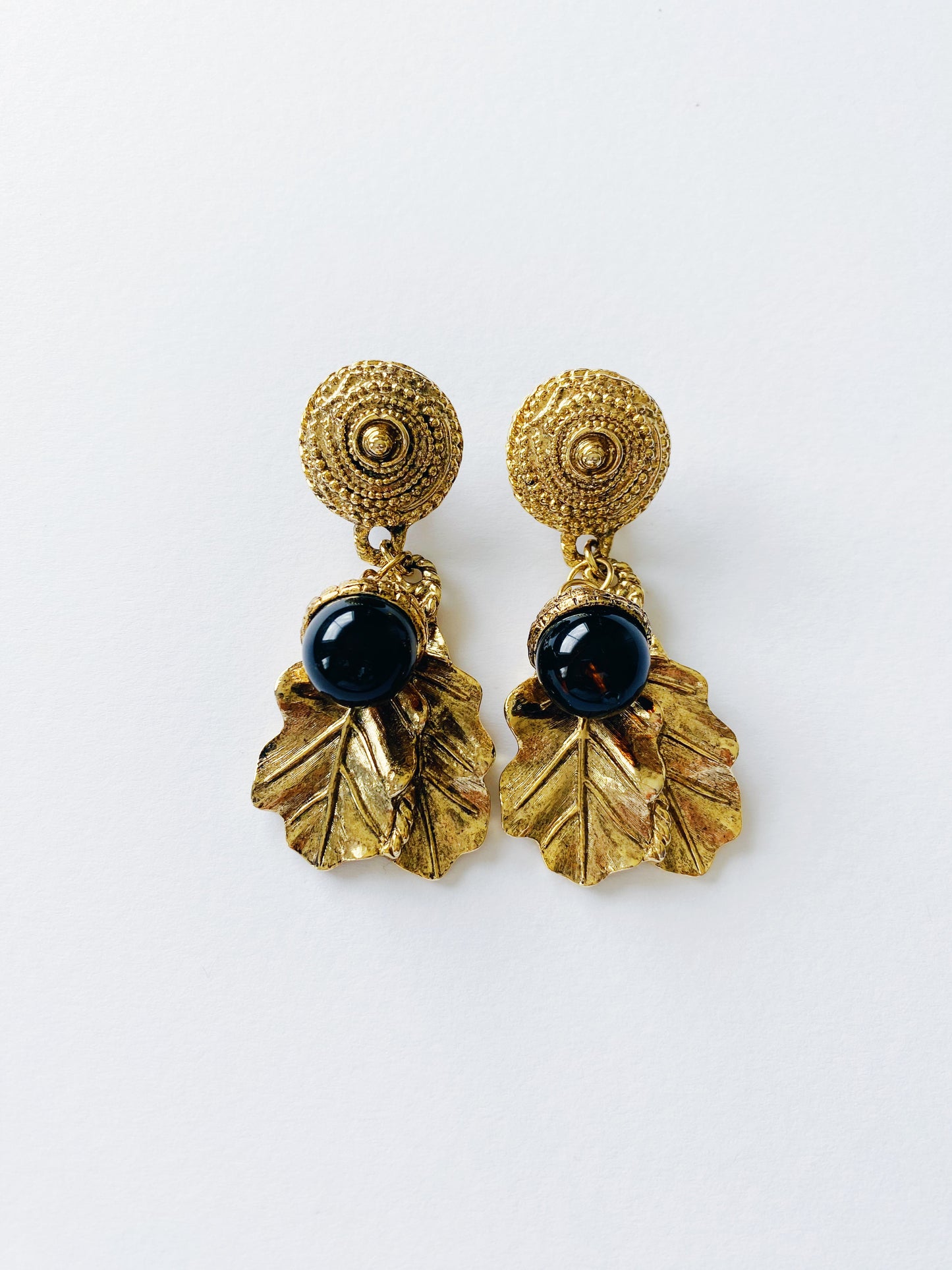 Vintage Acorn Earrings