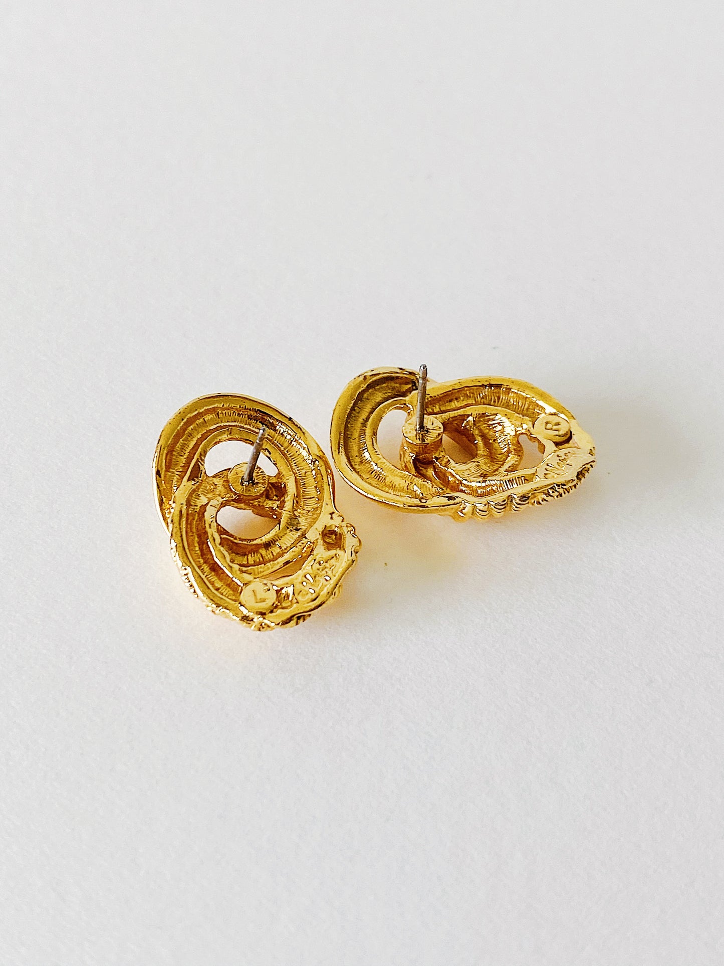 Vintage Napier Love Knot Earrings