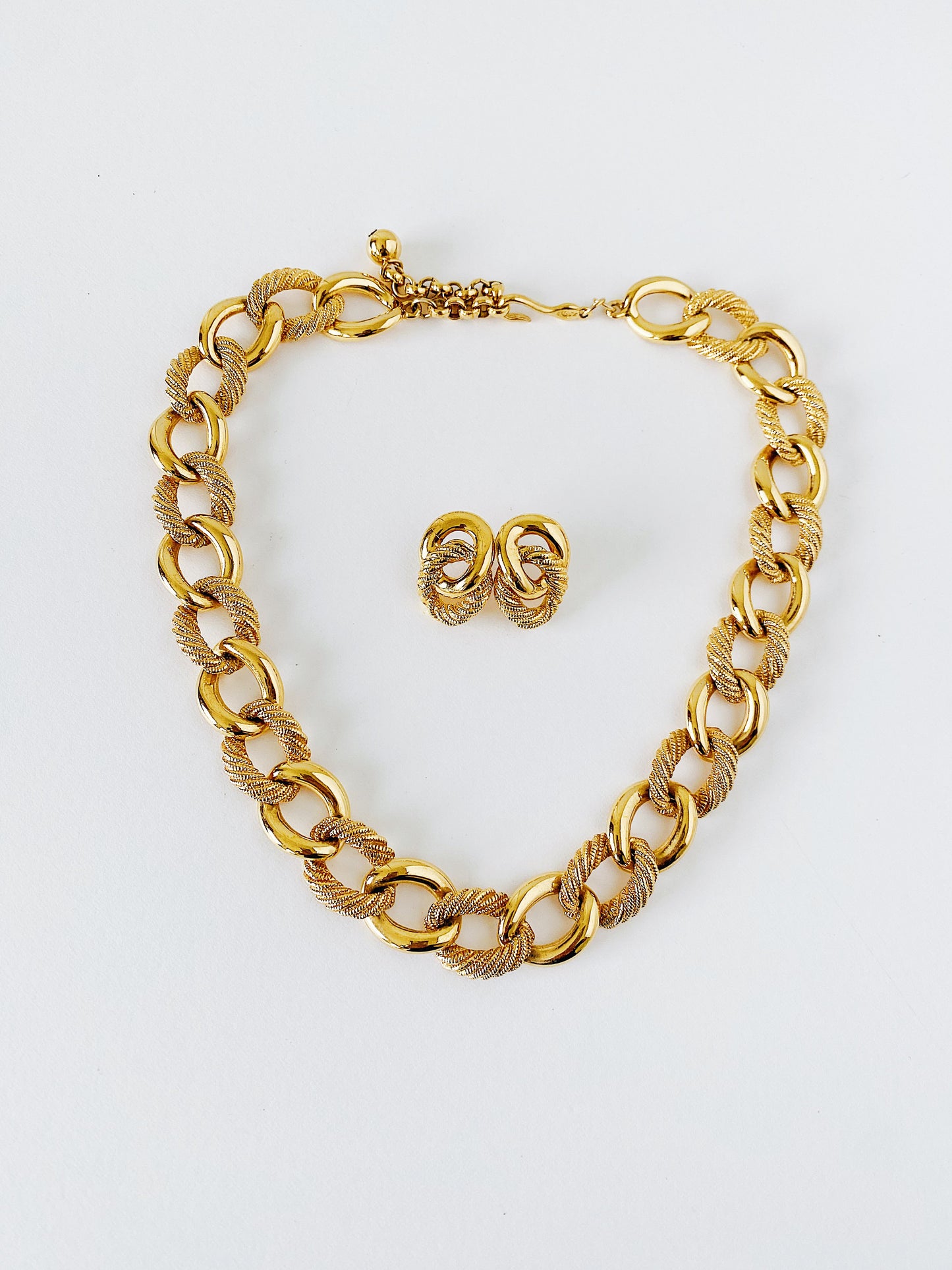 Vintage Napier Love Knot Earrings