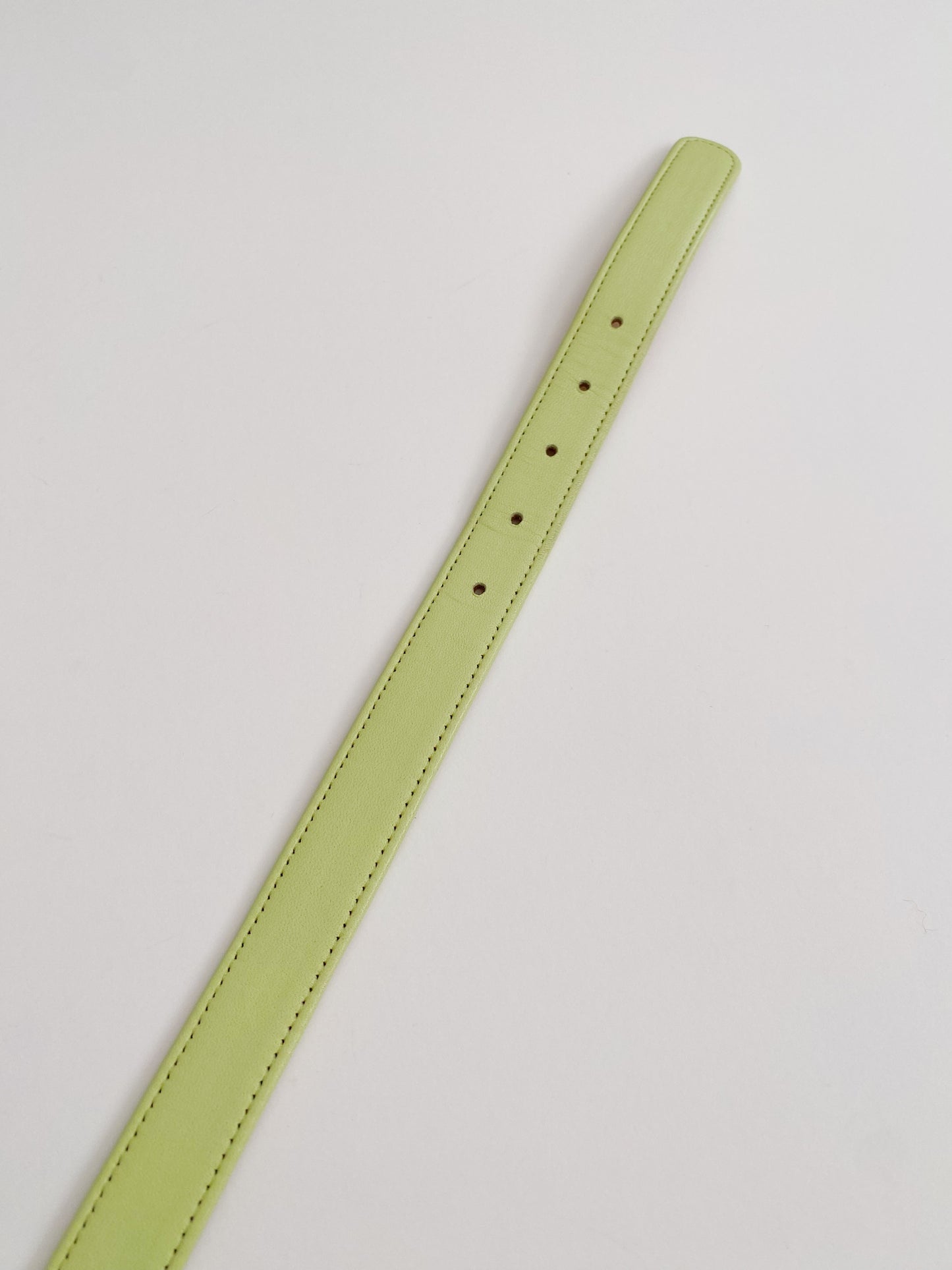 Vintage Carlisle Lime Green Western Belt
