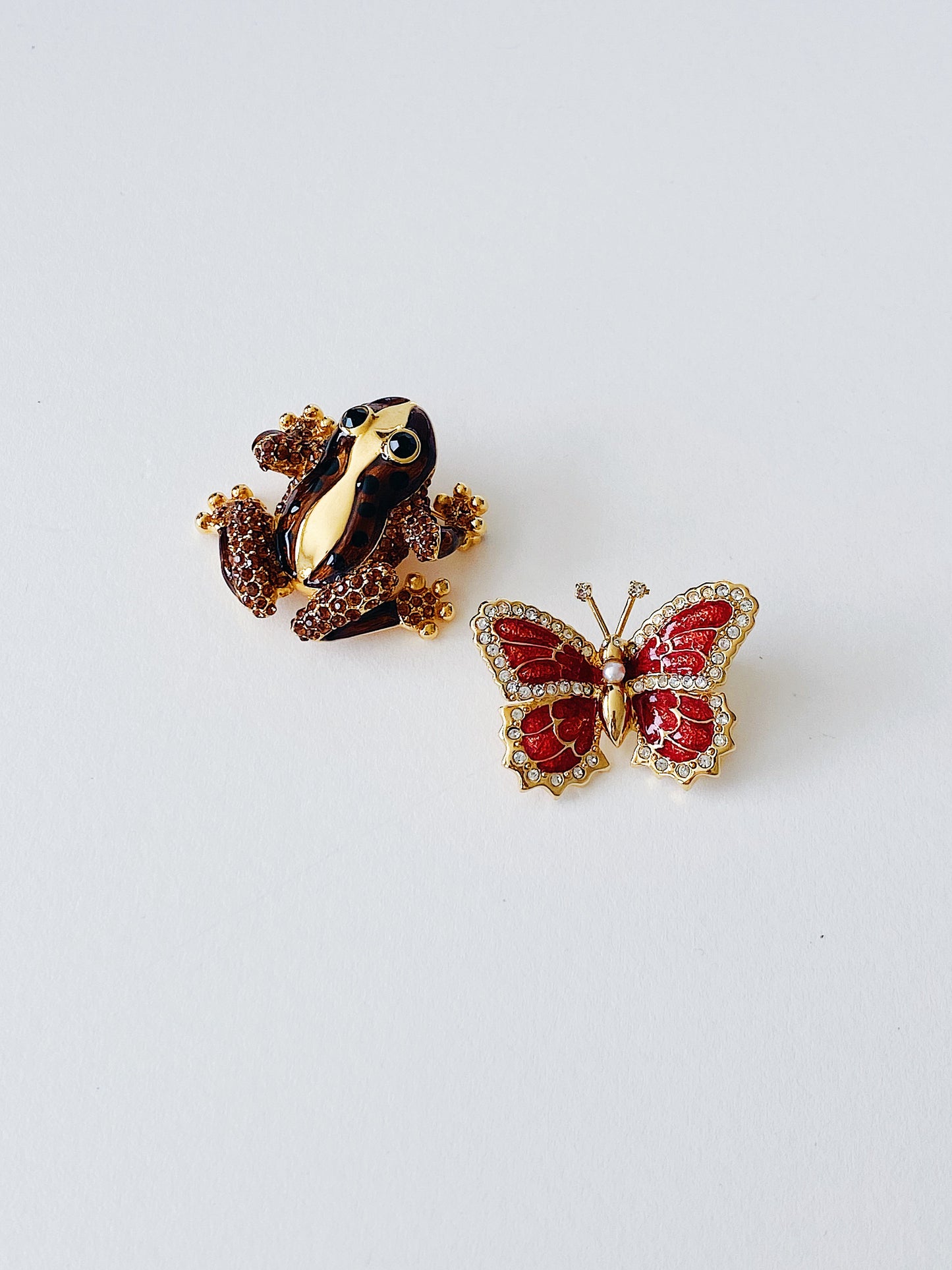 Vintage St. John Butterfly Brooch