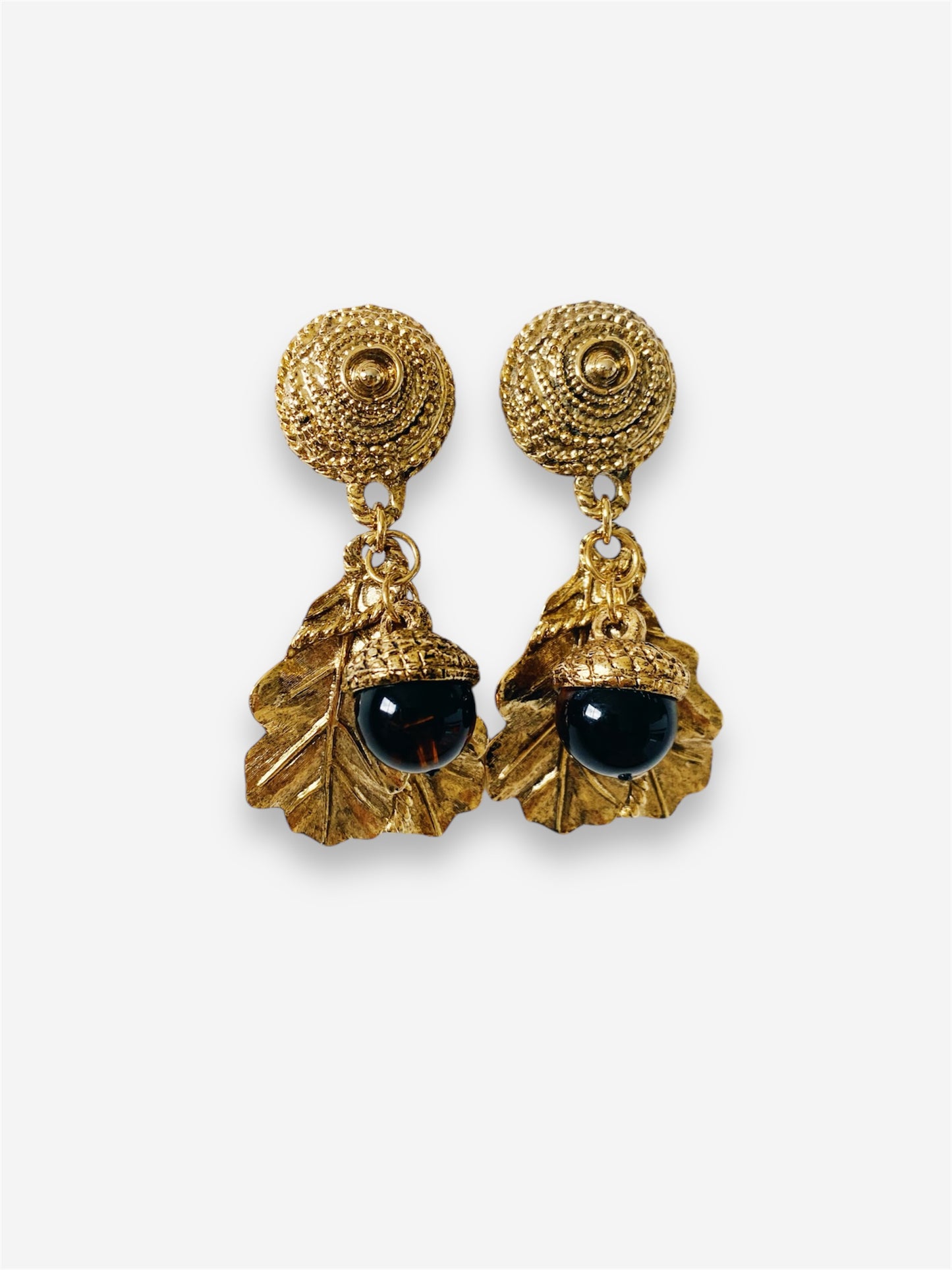 Vintage Acorn Earrings