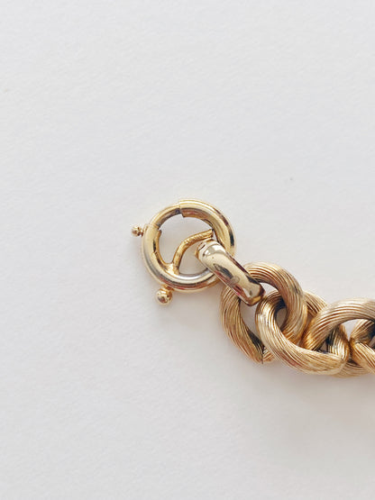 Vintage Napier Circle Link Bracelet