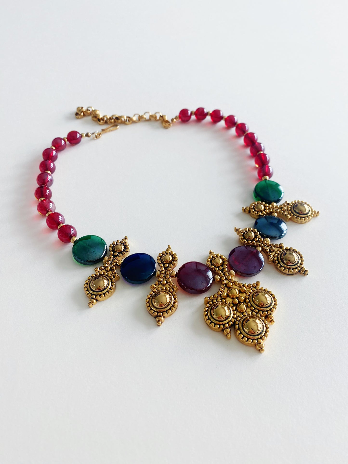 Vintage José & Maria Barrera for Avon Adriatic Bib Necklace