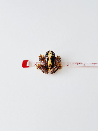Vintage St. John Frog Brooch