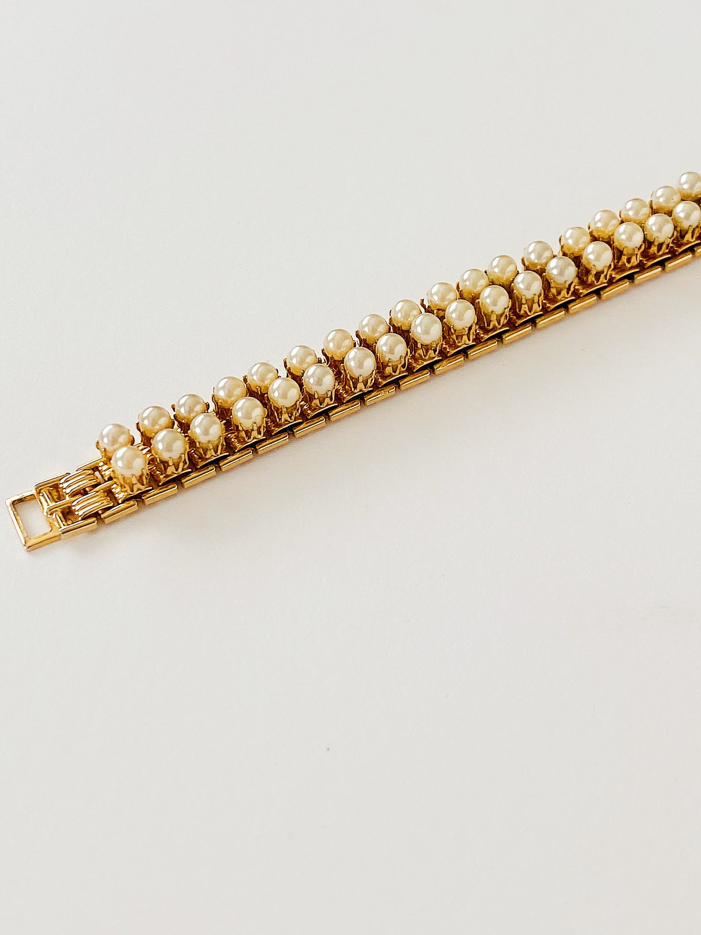 Vintage Faux Pearl Bracelet