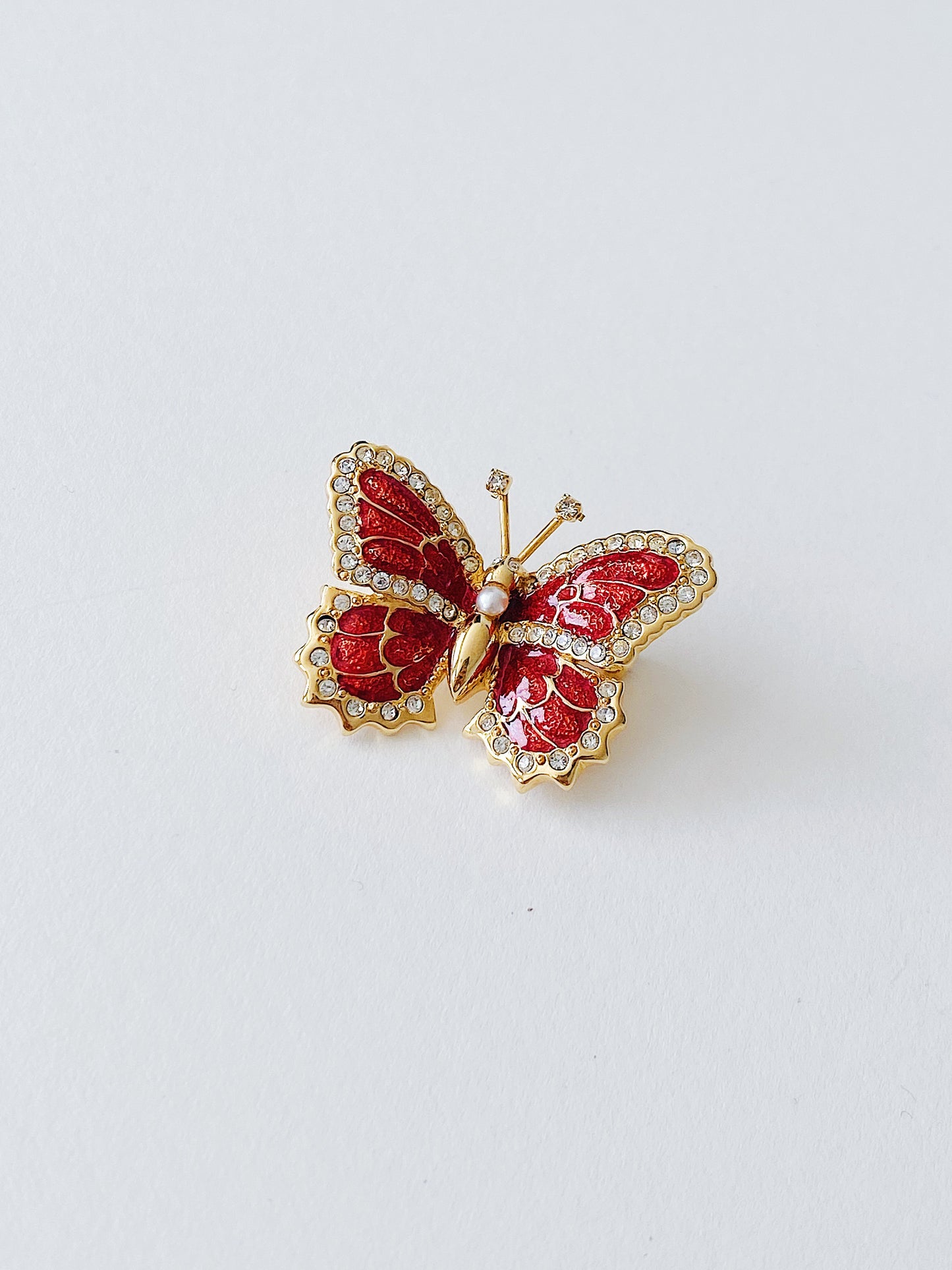 Vintage St. John Butterfly Brooch