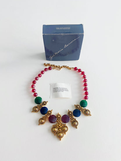 Vintage José & Maria Barrera for Avon Adriatic Bib Necklace