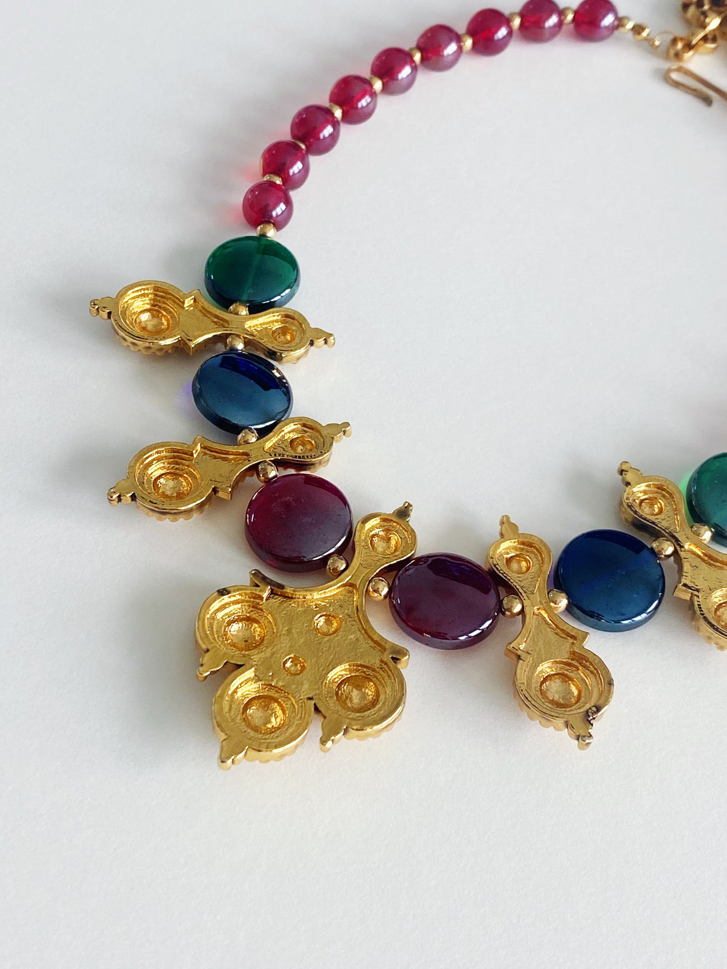 Vintage José & Maria Barrera for Avon Adriatic Bib Necklace