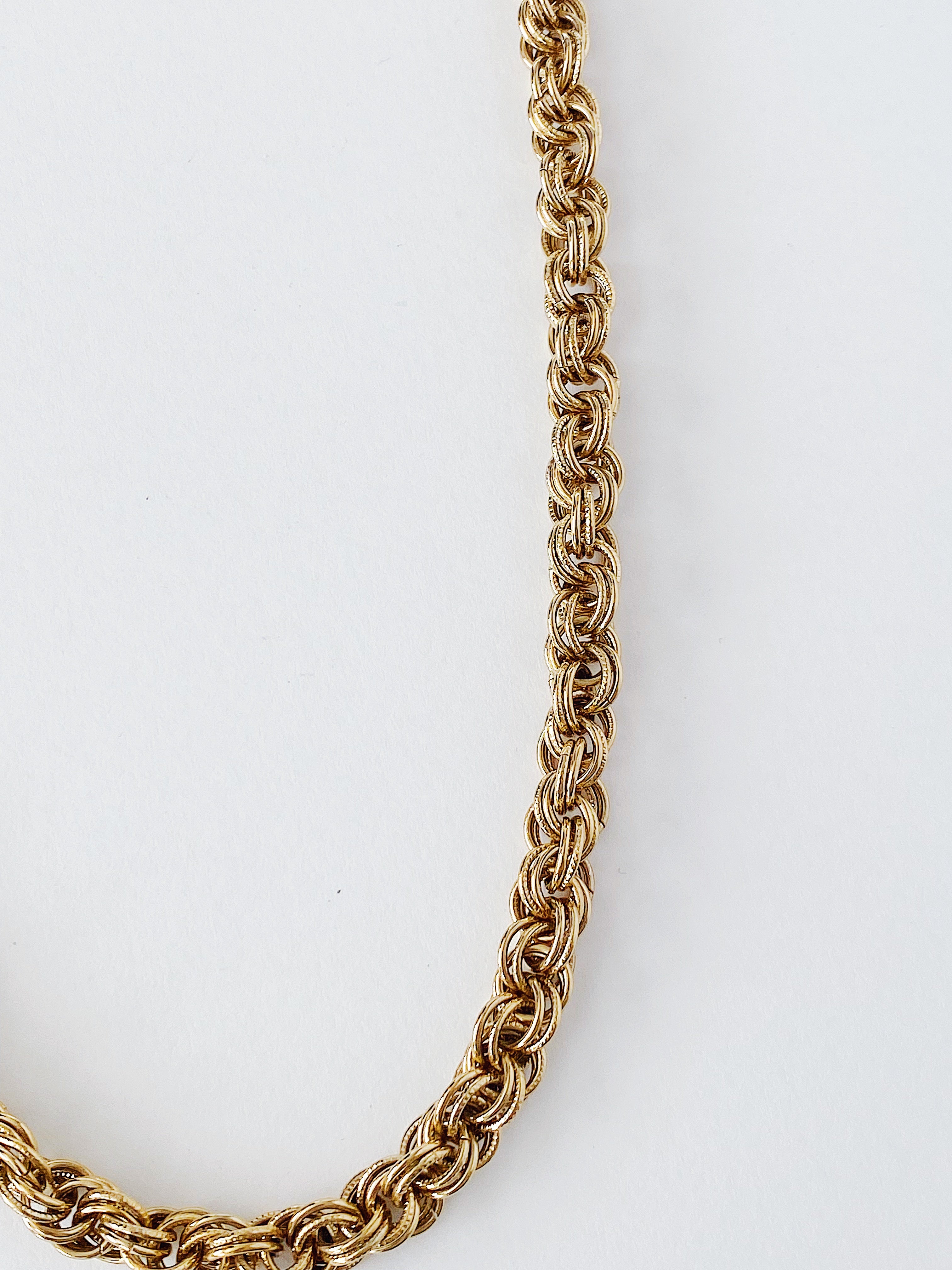 Vintage Givenchy Double Link Chunky Chain Necklace – SWS Vintage