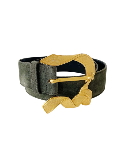 Vintage Esacada Wide Suede Belt